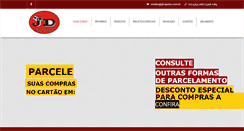 Desktop Screenshot of jdcapotas.com.br